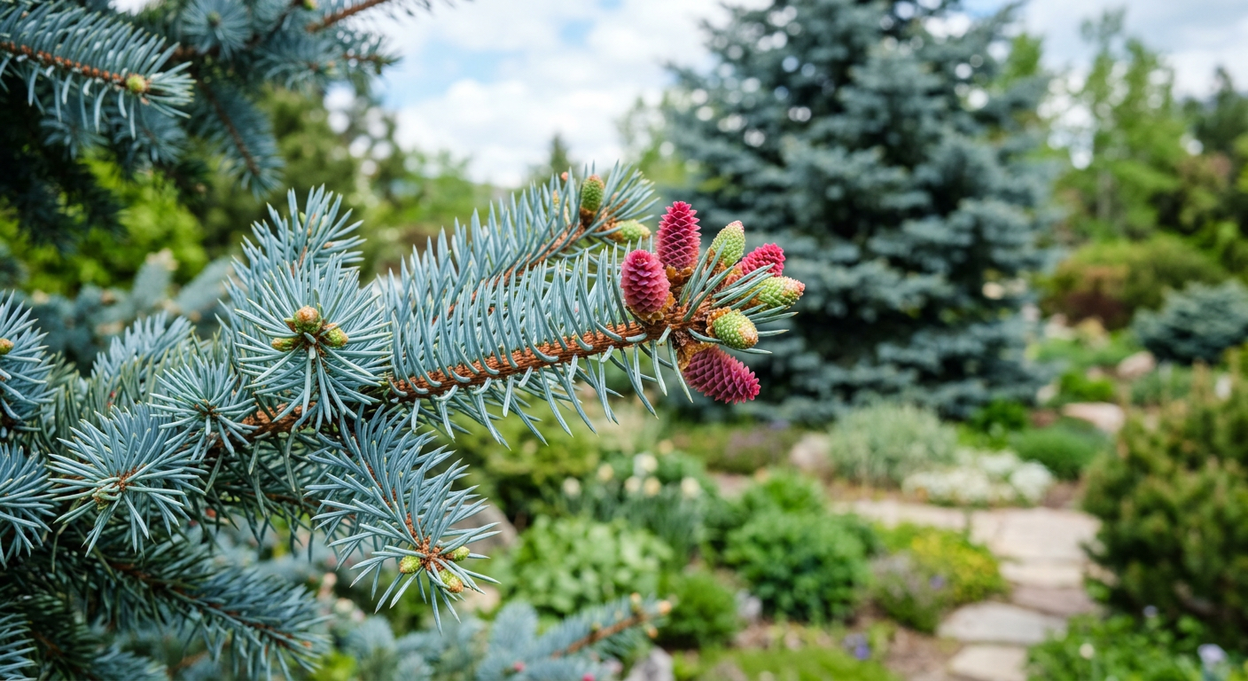 Blue Trees – Plant by Number | Plant By Number™
