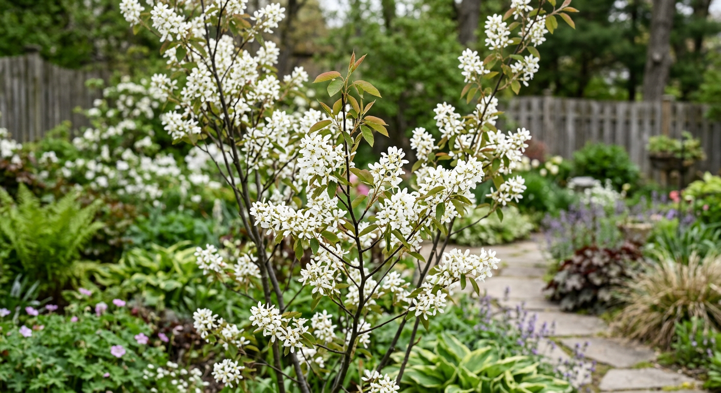 Serviceberry Examples Serviceberry 'Prince Charles' – Plant by Number | Plant By Number™